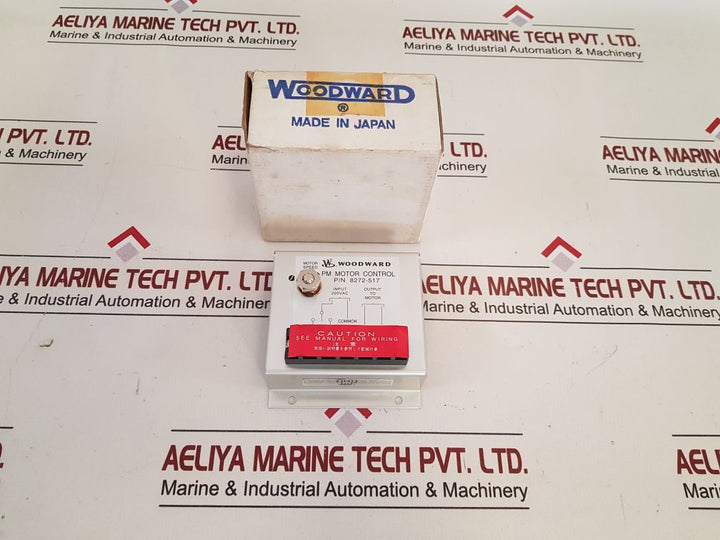 Woodward 8272-517 Pm Motor Control
