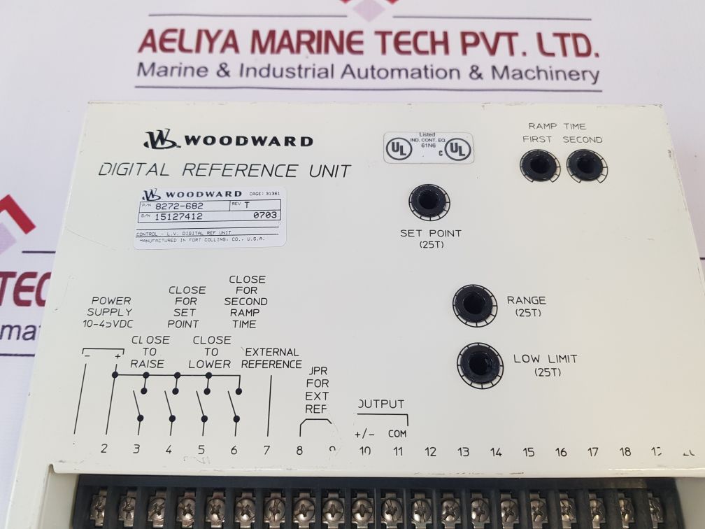 Woodward 8272-682 Rev T Digital Reference Unit