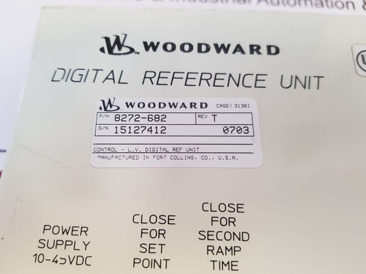 Woodward 8272-682 Rev T Digital Reference Unit