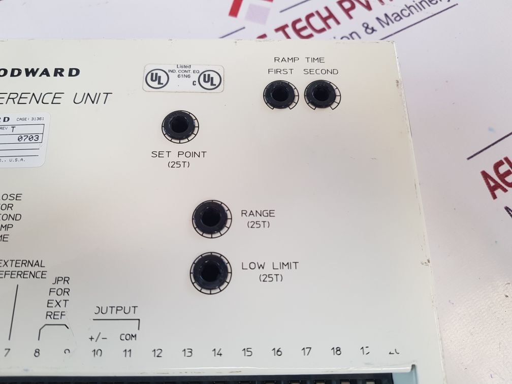 Woodward 8272-682 Rev T Digital Reference Unit
