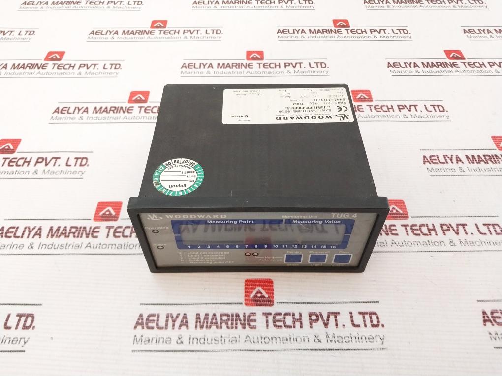 Woodward 8441-1128 A Monitoring Unit 24V Dc