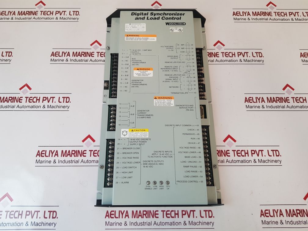 Woodward 9905-363 Digital Synchronizer And Load Control