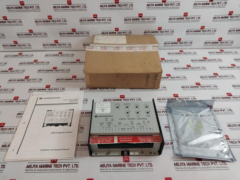 Woodward 9907-014 Rev J 2301A Speed Control 10-40Vdc