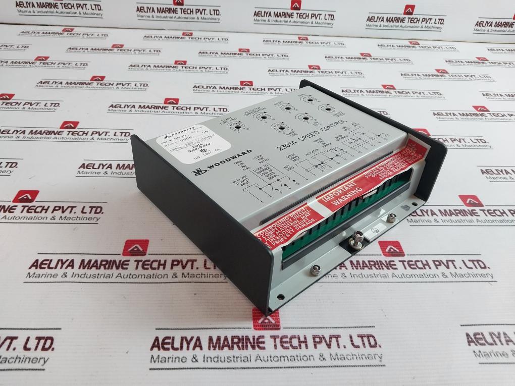 Woodward 9907-014 Rev J 2301A Speed Control 10-40Vdc