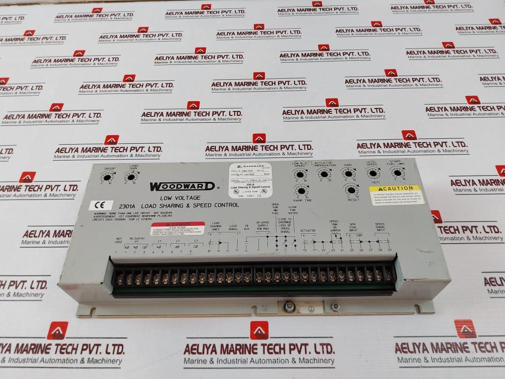 Woodward 9907-018, 2301A Load Sharing & Speed Control Rev H