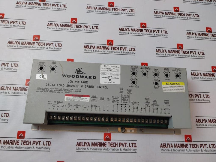 Woodward 9907-018 Load Sharing & Speed Controller Rev H 90-240Vac
