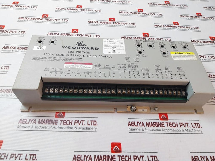 Woodward 9907-018 Load Sharing & Speed Controller Rev H 90-240Vac