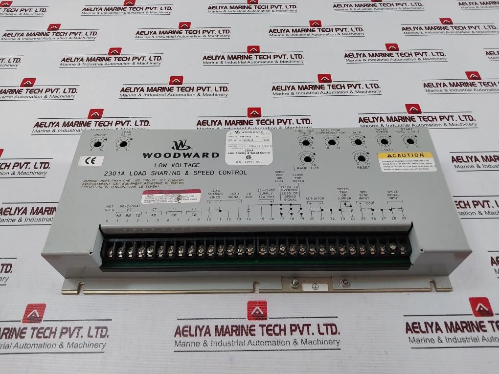 Woodward 9907-023 Low Voltage Load Sharing & Speed Control Rev I
