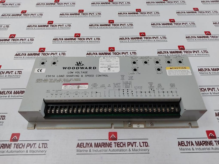 Woodward 9907-023 Low Voltage Load Sharing & Speed Control Rev I