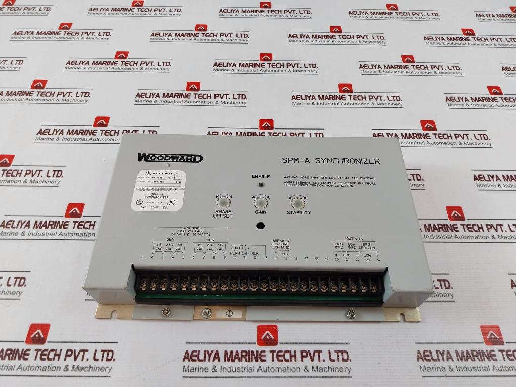 Woodward 9907-028 Spm-a Synchronizer 230Vac 50/60Hz