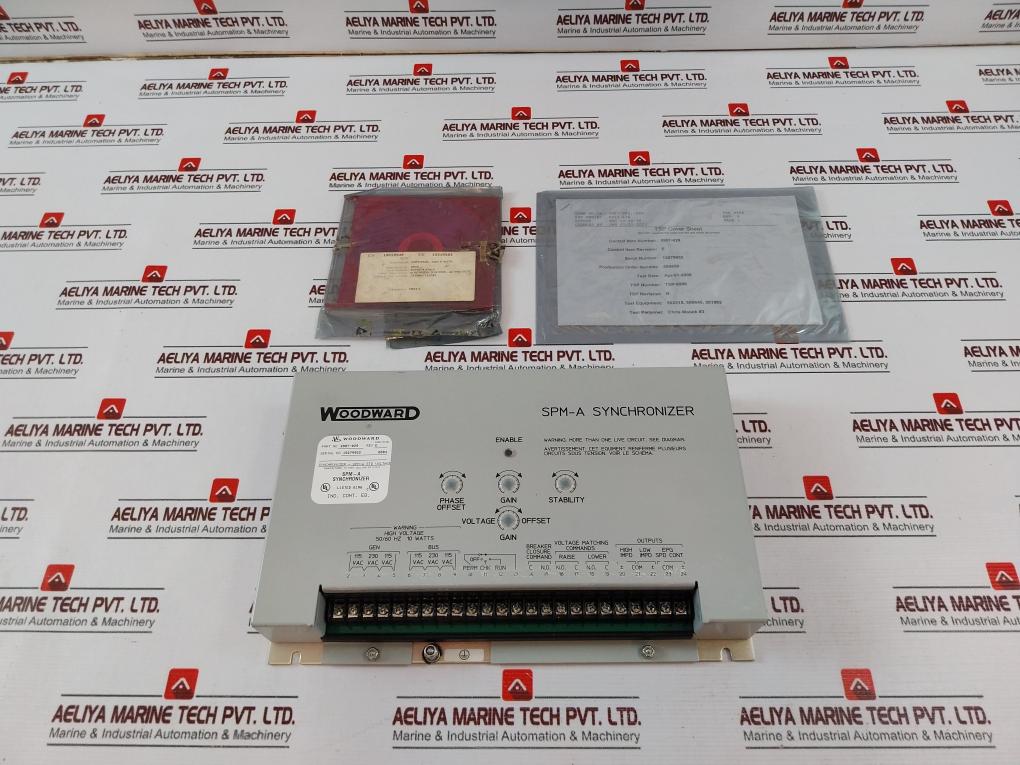 Woodward 9907-029 Speed & Phase Matching Synchronizer 50/60Hz