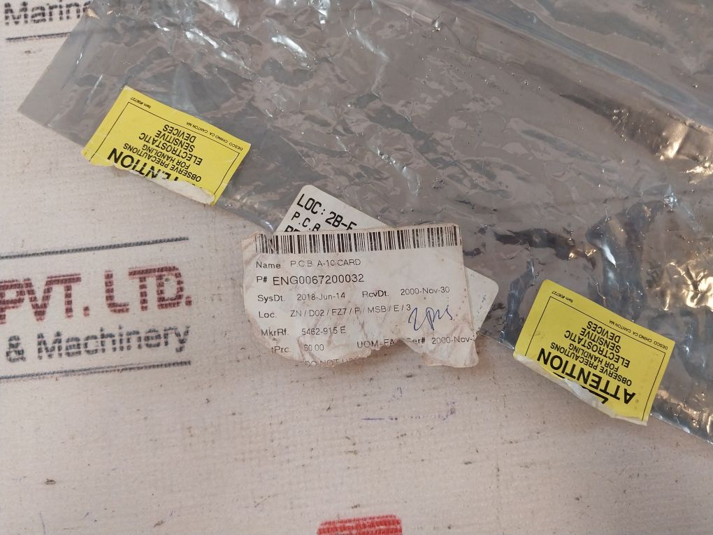 Woodward Amp 102585-1 Printed Circuit Board Eng0067200032