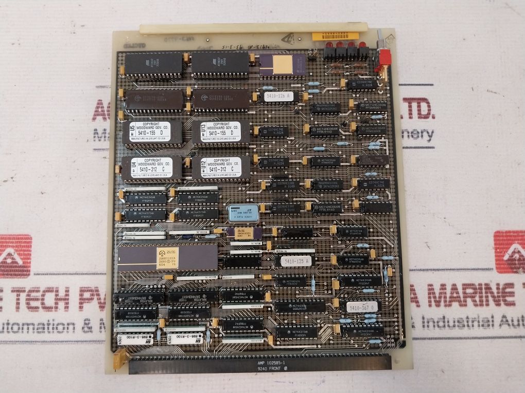 Woodward Amp 102585-1 Printed Circuit Board Eng0067200032