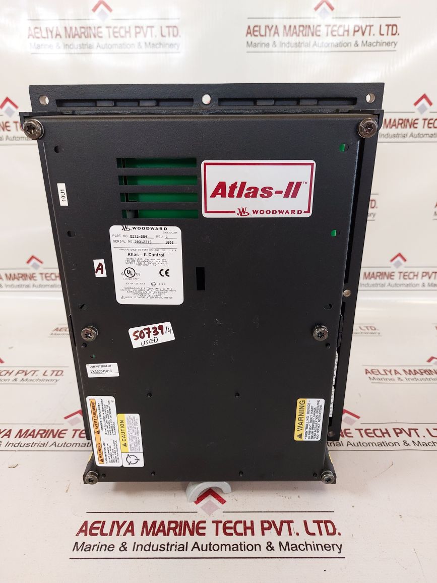 Woodward 8273-584 Atlas-ii Control Rev.A