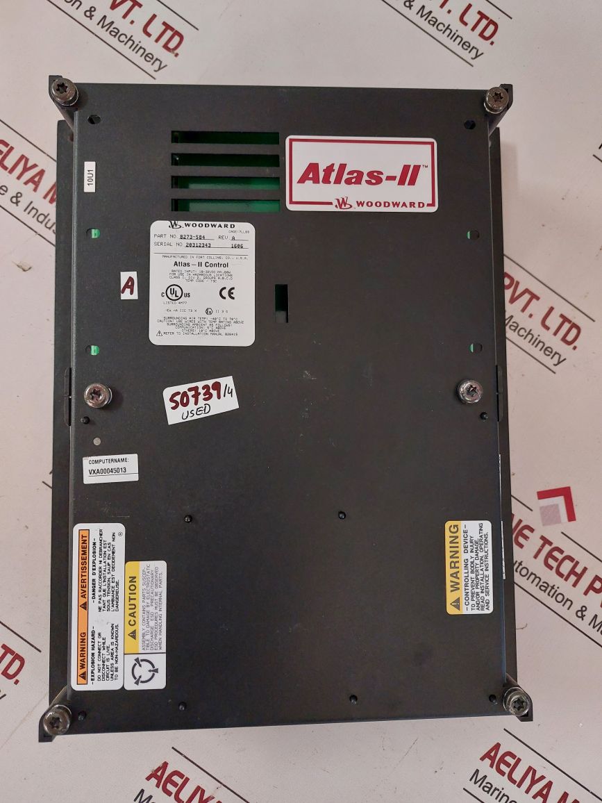 Woodward 8273-584 Atlas-ii Control Rev.A