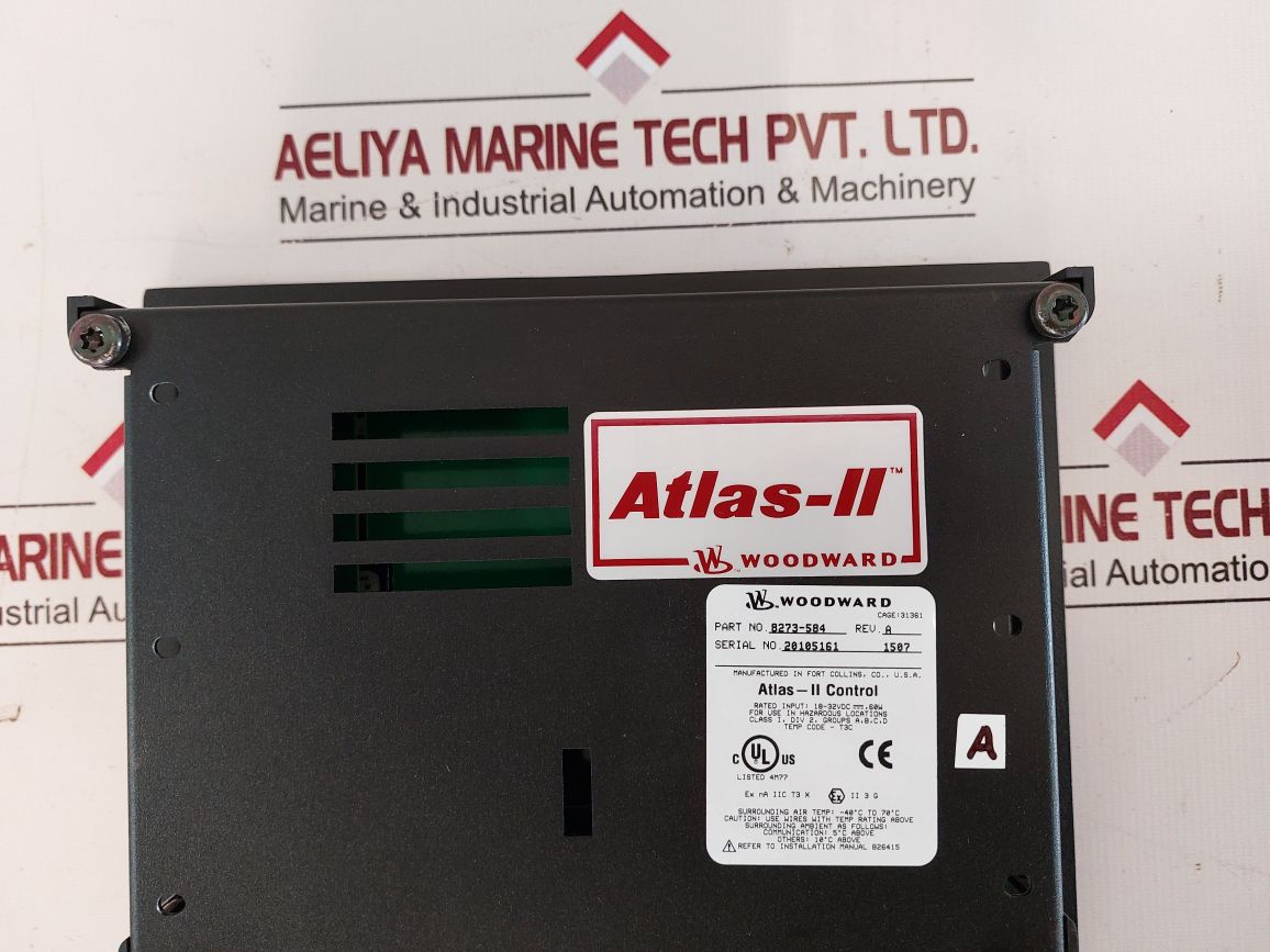 Woodward 8273-584 Atlas-ii Digital Control