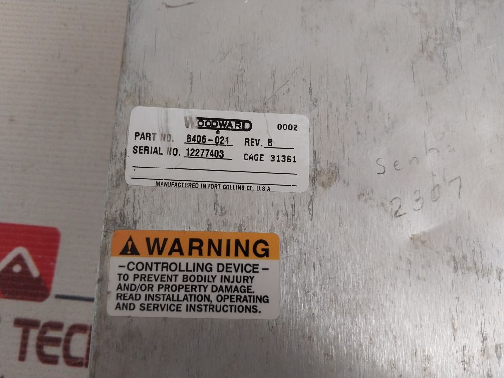 Woodward Egcp-1 Engine Generator Control