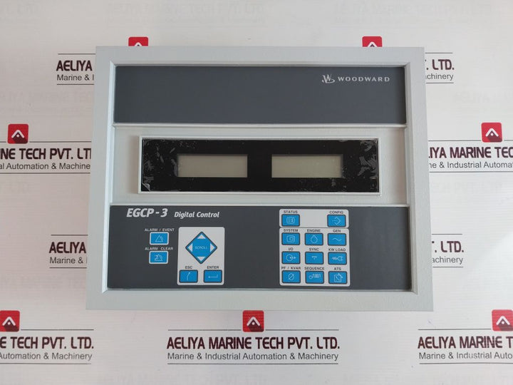 Woodward Egcp-3 Digital Control 8406-113 Operator Interface Rev. R