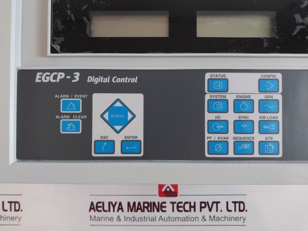 Woodward Egcp-3 Digital Control 8406-113 Operator Interface Rev. R