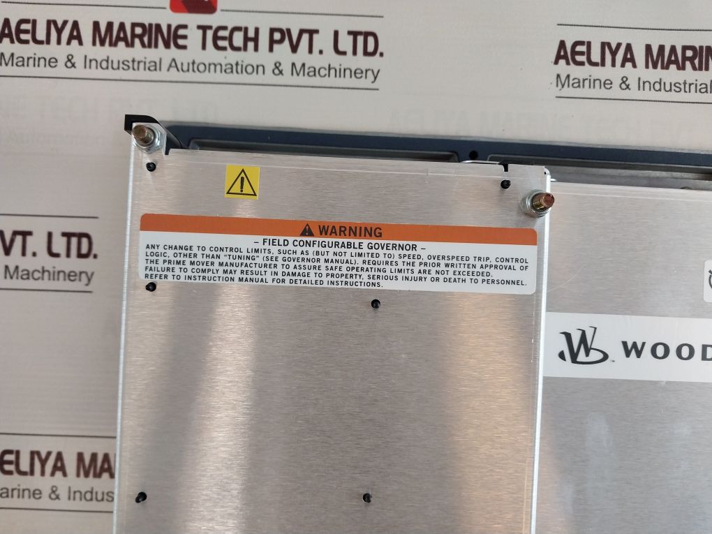 Woodward Egcp-3 Digital Control 8406-113 Operator Interface Rev. R