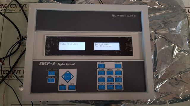 Woodward Egcp-3 Digital Control 8406-113 Operator Interface Rev. R