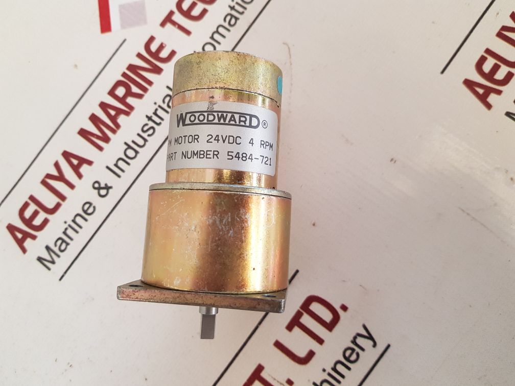 Woodward Governer 5484-721 Motor 24Vdc 4 Rpm