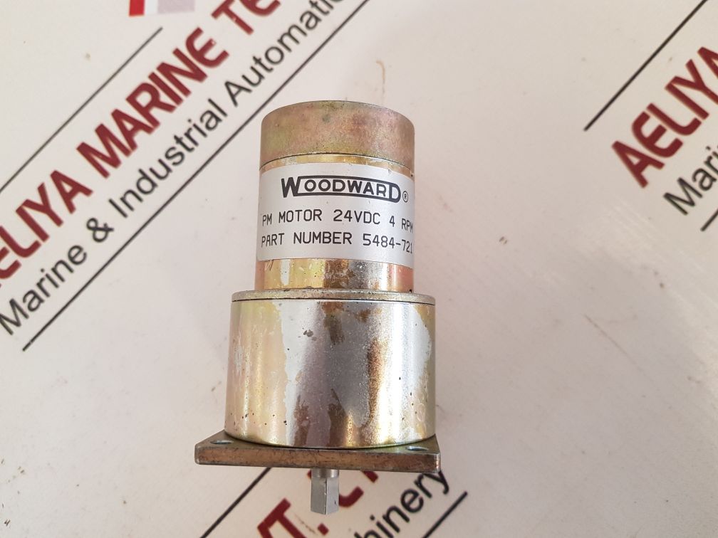 Woodward Governer 5484-721 Motor 24Vdc 4 Rpm