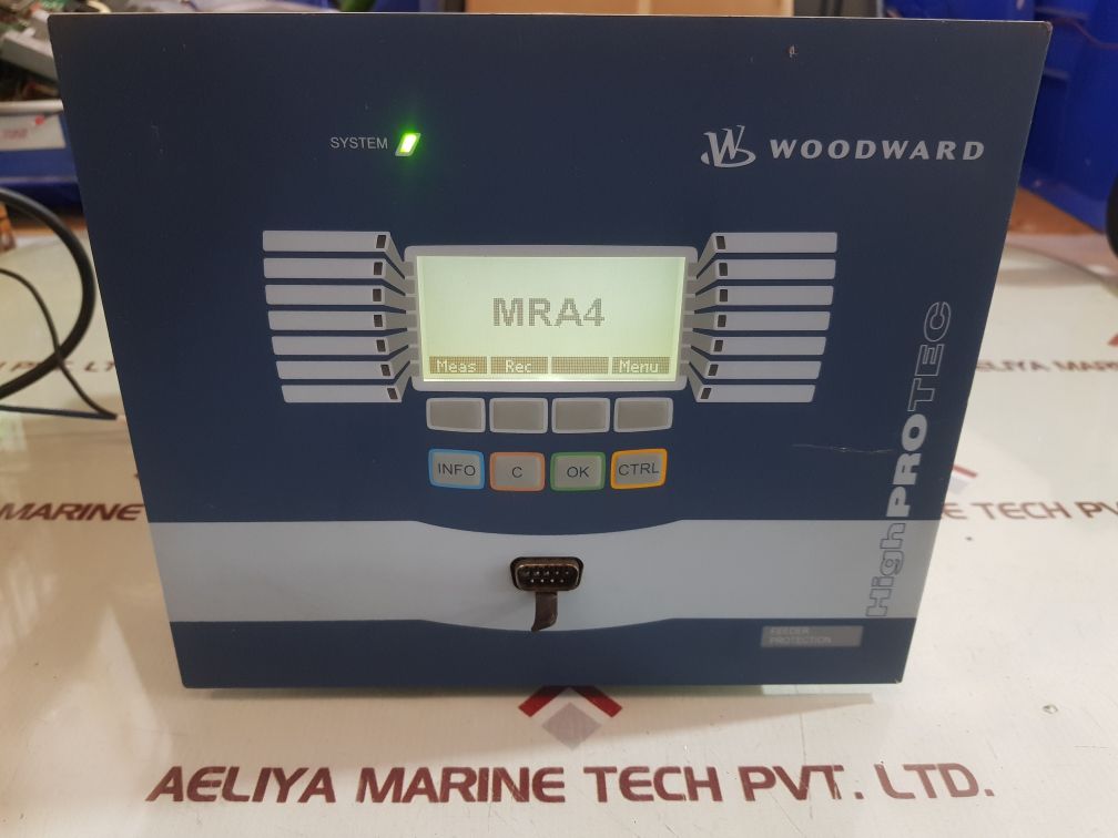Woodward Mra4A0Ab High Protec Feeder Protection