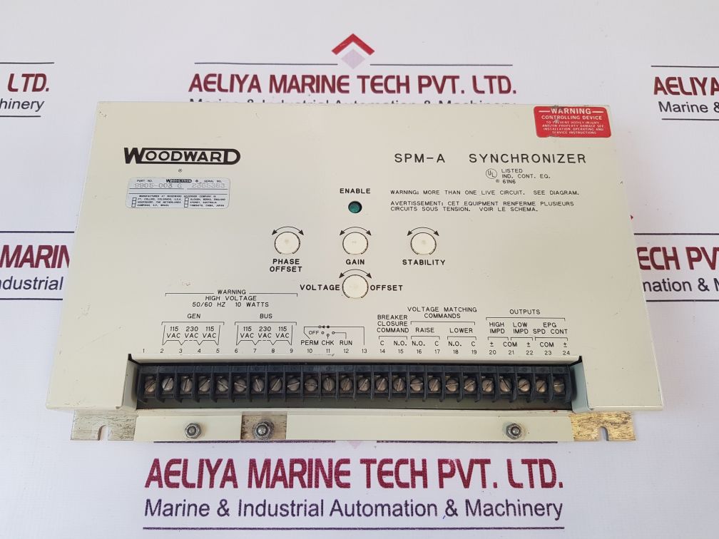 Woodward Spm-a Synchronizer 9905-003 G