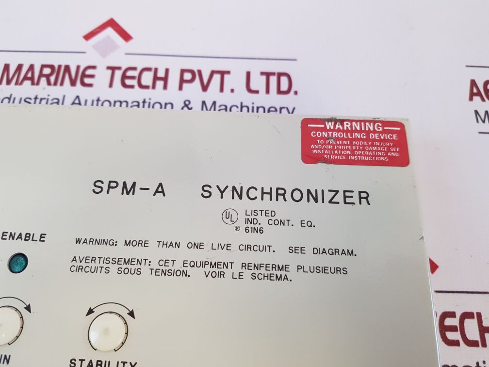 Woodward Spm-a Synchronizer 9905-003 G