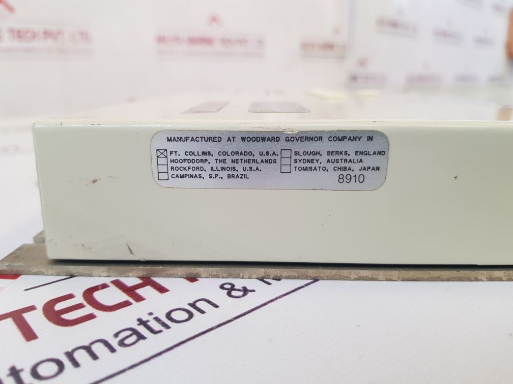 Woodward Spm-a Synchronizer 9905-003 G