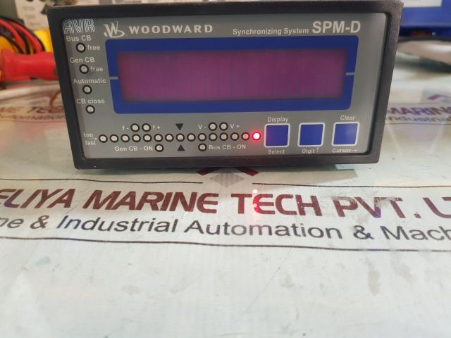 Woodward Spm-d10 Synchronizing System 8440-1019 B