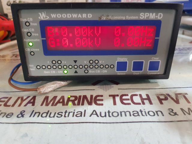 Woodward Spm-d10 Synchronizing System 5448-890 C