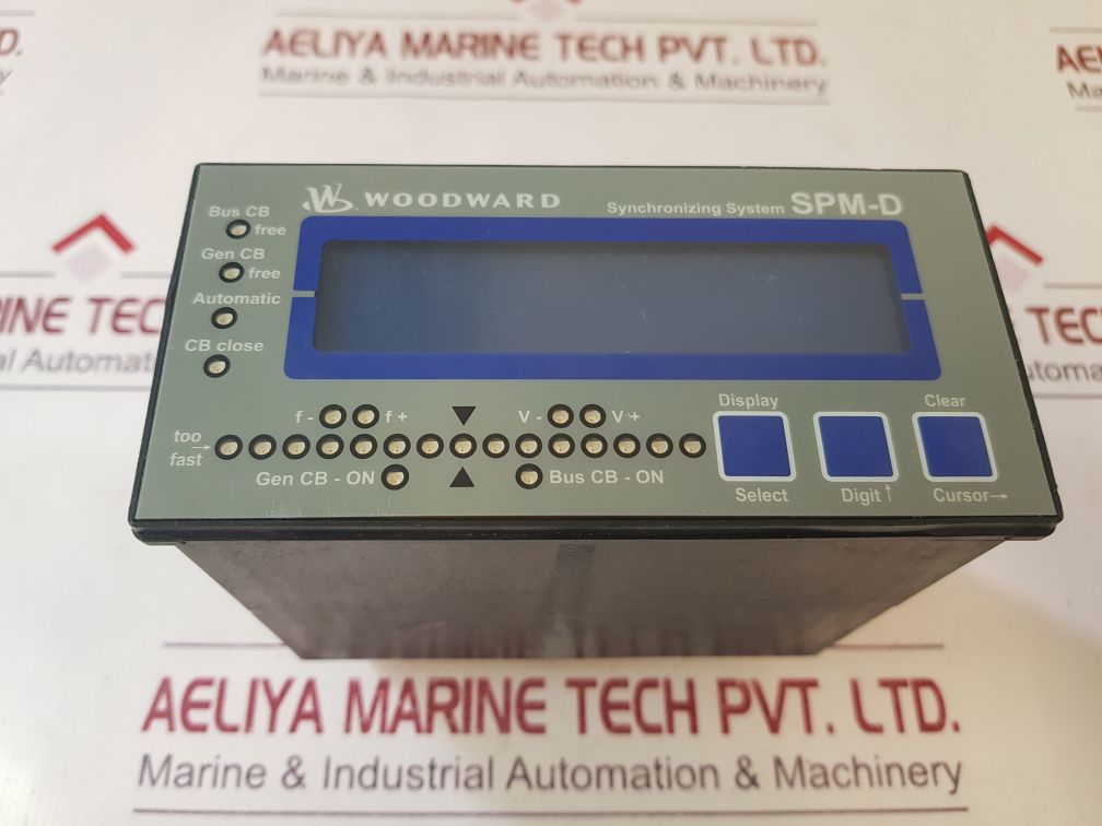Woodward Spm-d Spm-d10 Synchronizing System 8440-1667 B
