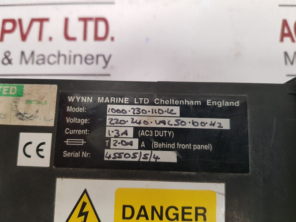 Wynn 1000-230-110-ic Wiper Control Unit Series 1000