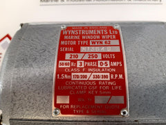 Wynstruments Wyn 62 Marine Window Wiper