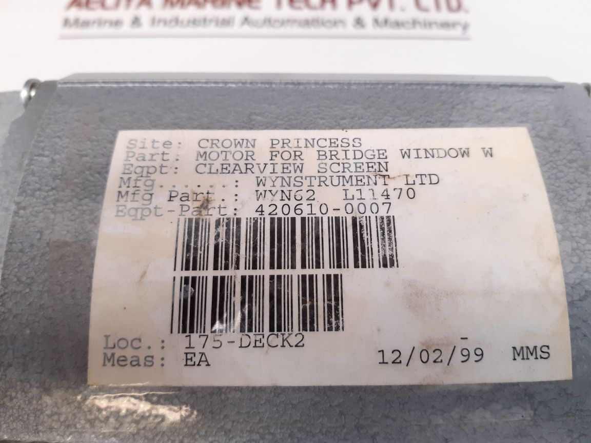 Wynstruments Wyn 62 Marine Window Wiper