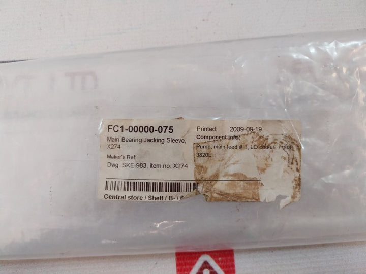 X274 Main Bearing Jacking Sleeve