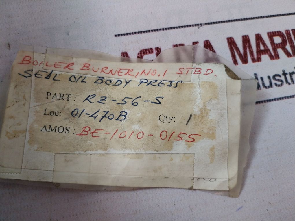 X44035 Oil Body Pressure Seal Rz-56-5