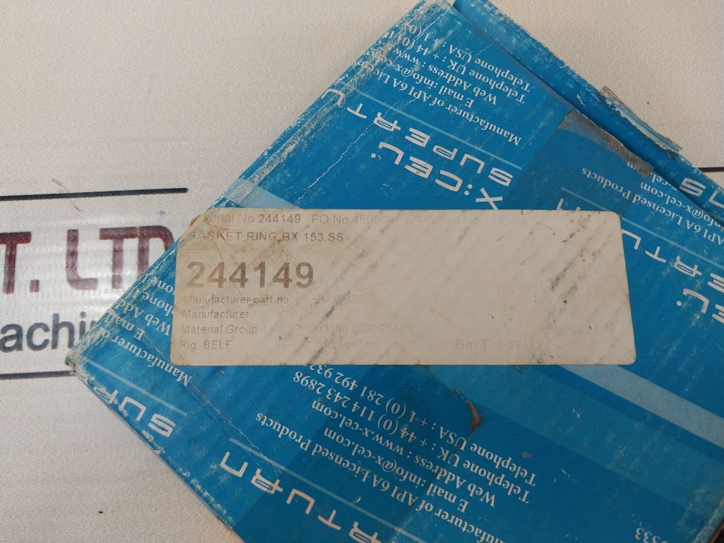 X:Cel Bx 153 Gasket Ring