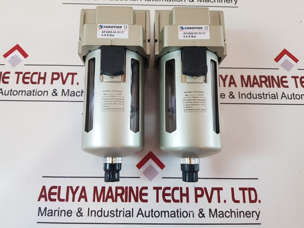 Xhnotion Af4000-04 G1/2” Pneumatic Air Filter 0.5-8 Bar
