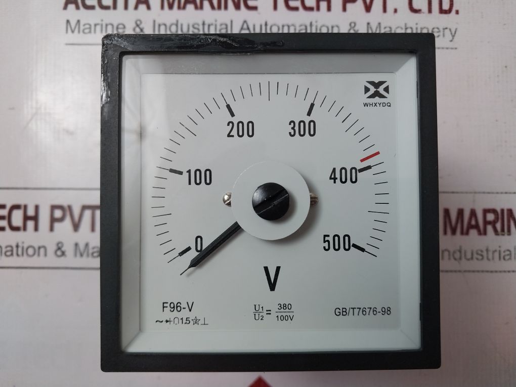 Shanghai Xiangyi F96-v Voltmeter 0-500V Gb/T7676-98
