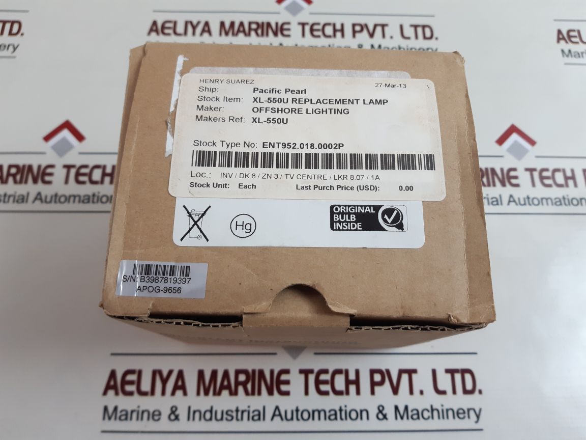 Xl-550U Replacement Lamp
