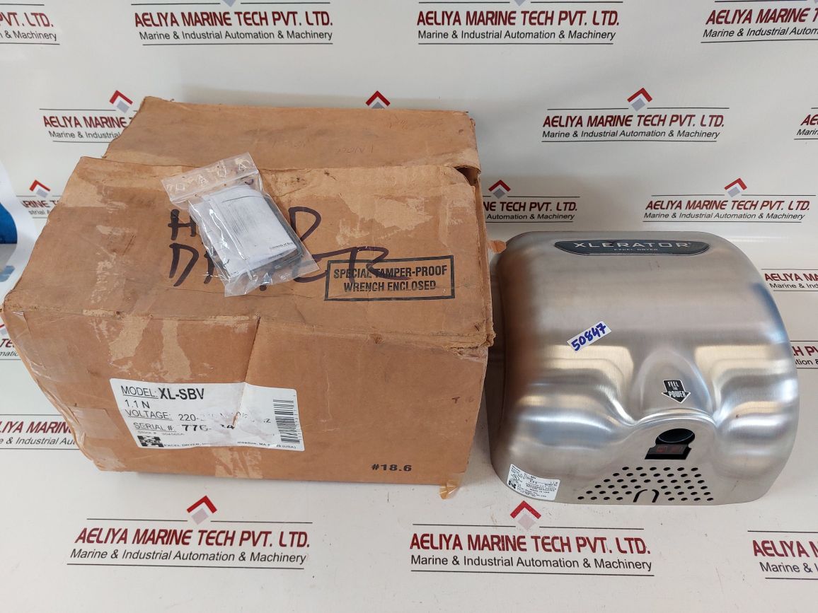 Excel Dryer Xl-sbv Brushed Stainless Steel Xlerator