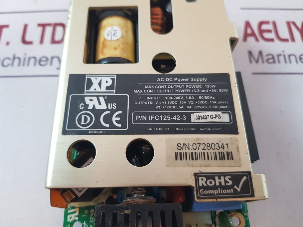 Xp Power Ifc125-42-3 Ac-dc Power Supply