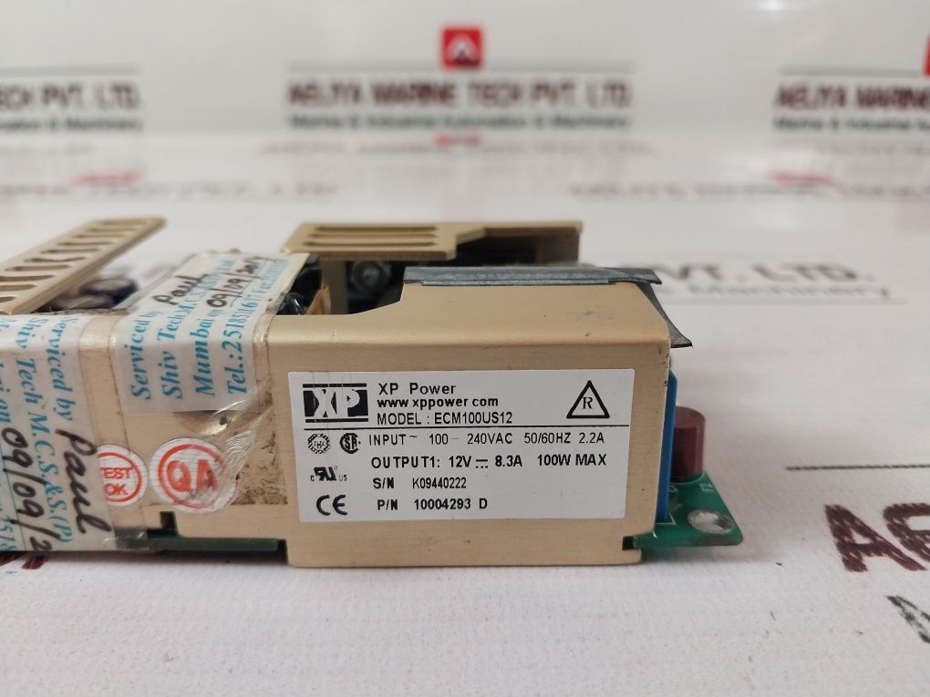 Xp Power Ecm100Us12 Industrial Switching Power Supply