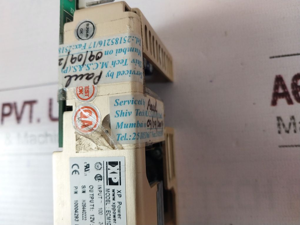 Xp Power Ecm100Us12 Industrial Switching Power Supply