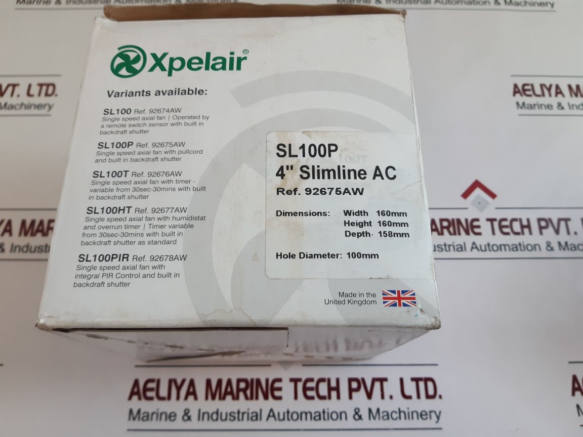 Xpelair Sl100P Axial Fan