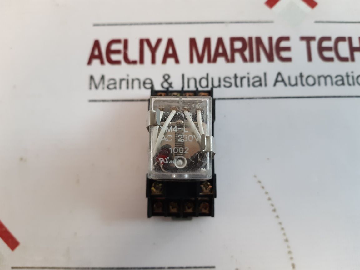 Y. M Tech Ym4-l Relay With Base