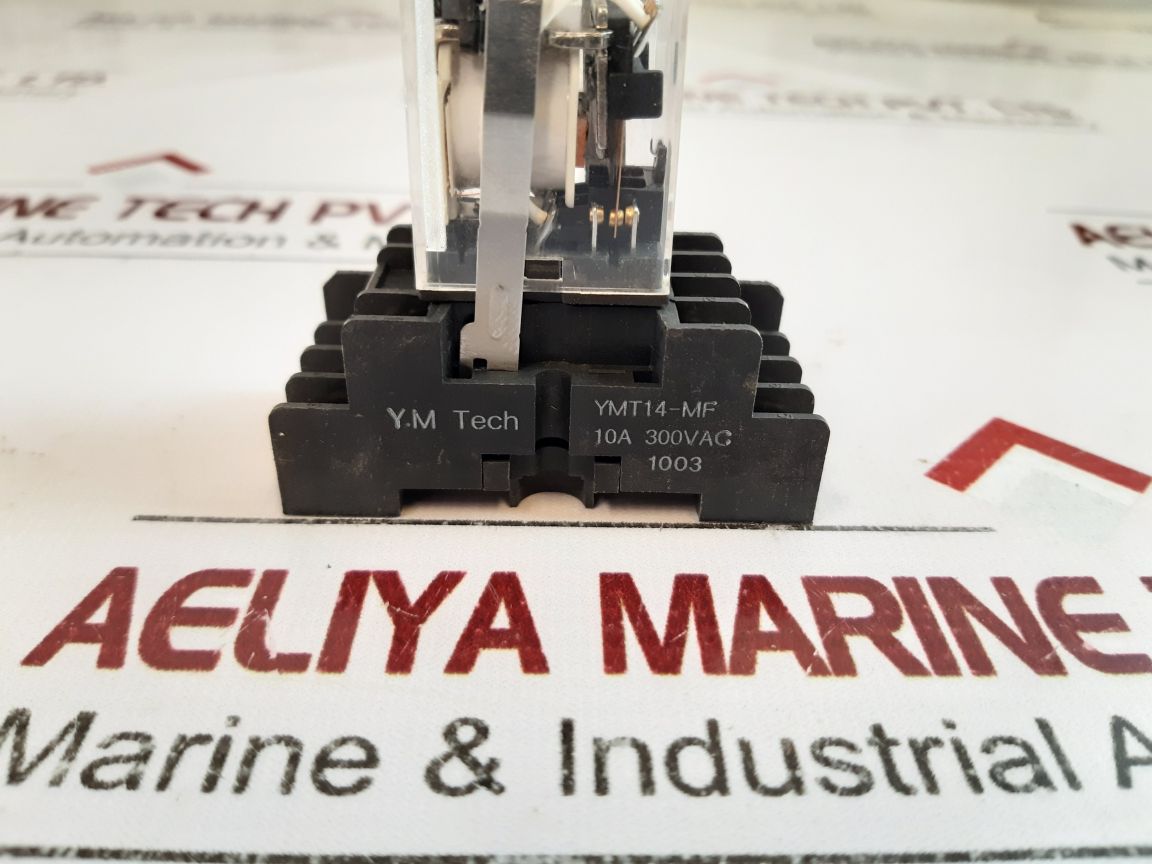 Y. M Tech Ym4-l Relay With Base